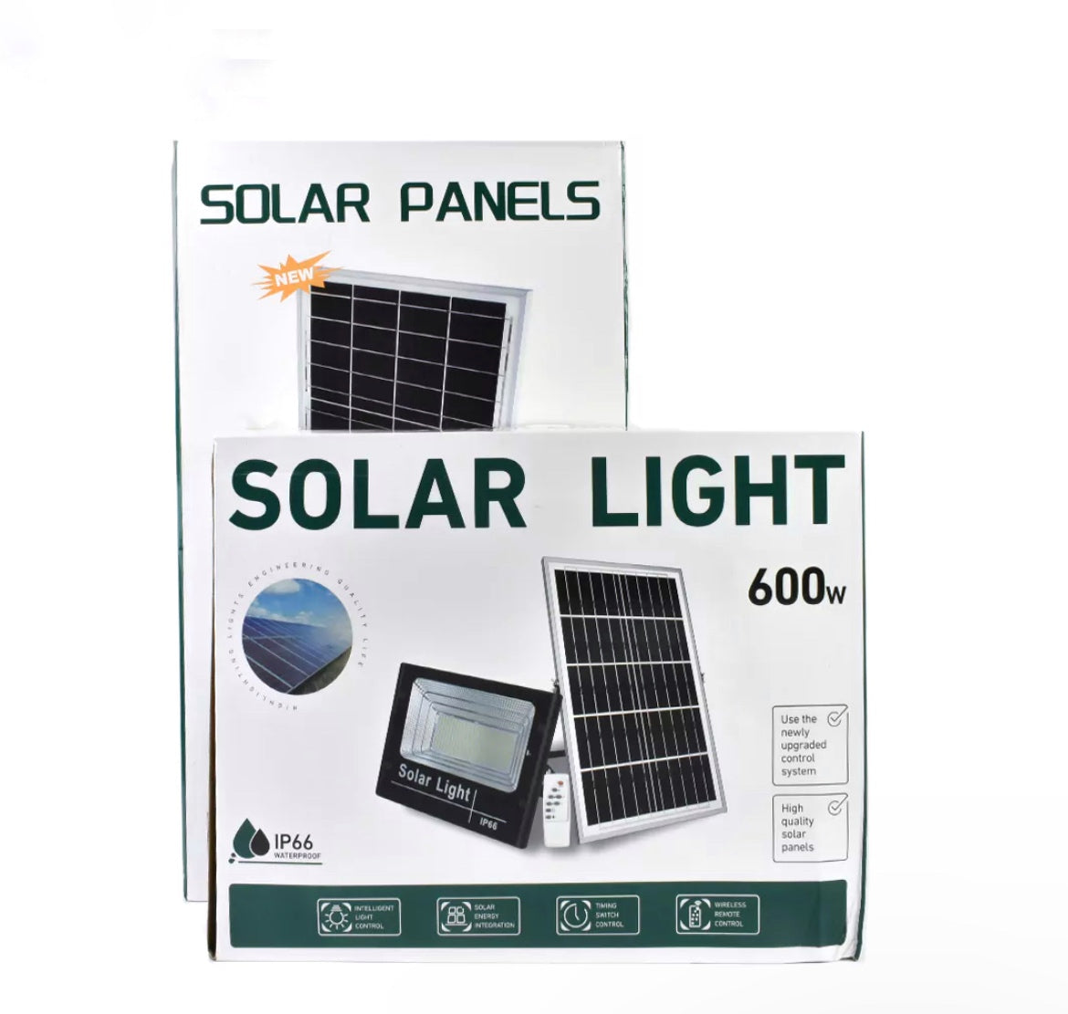 Ηλιακός προβολέας 500Watt & πάνελ