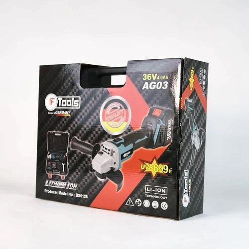 Γωνιακός τροχός μπαταρίας 36V F Tools Germany