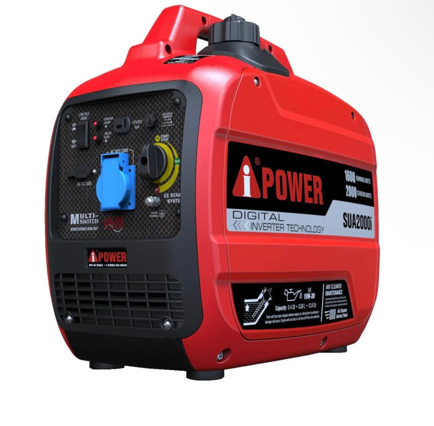 AiPOWER Inverter Γεννήτρια Ισχύος Βενζίνη 2000 Watt SUA2000i 230v